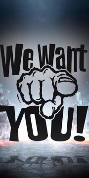 we want you